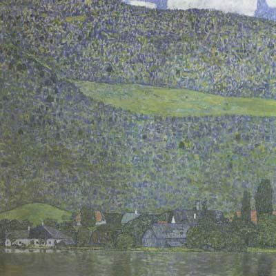 Gustav Klimt Unterach on Lake Atter (mk20) Norge oil painting art